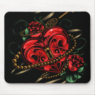 Key To My Heart Mouse Mat