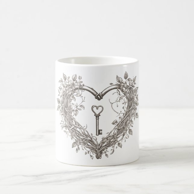 Key to My Heart Mug (Center)