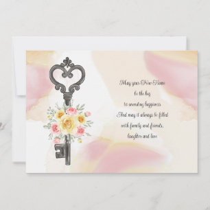 Key to New Home Card