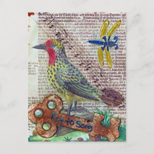 Key to Song Postcard