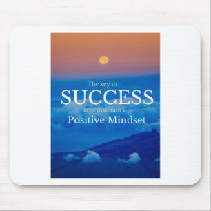Key to Success Inspirational Quote Mouse Mat