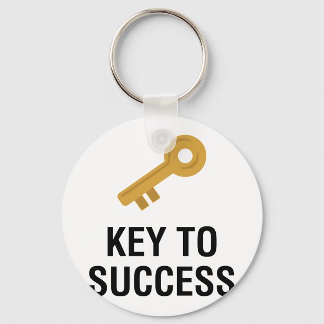 Key to Success Key Ring (Front)