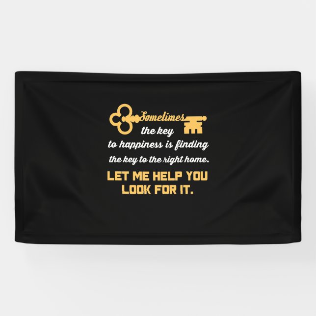 Key To Your New House Banner (Horizontal)