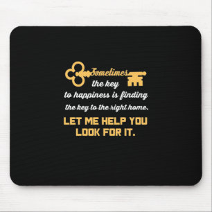 Key To Your New House Mouse Mat