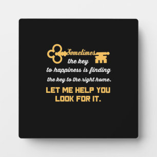 Key To Your New House Plaque