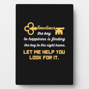 Key To Your New House Plaque