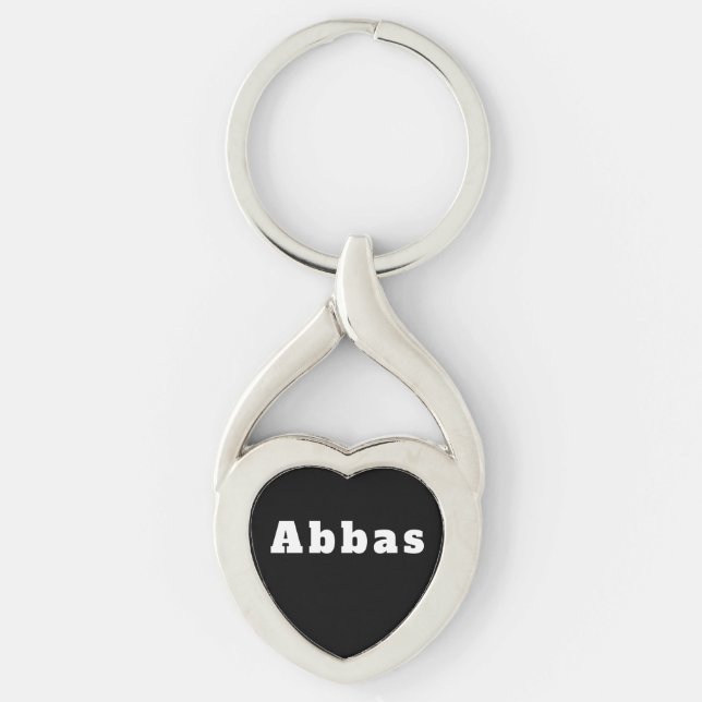 Key trailer named Abbas Key Ring (Front)