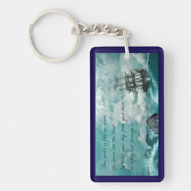 Key trailer with vessel ring (Front)