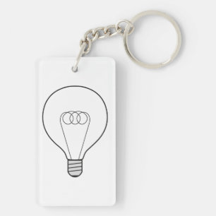 Key trailers with light bulb ring