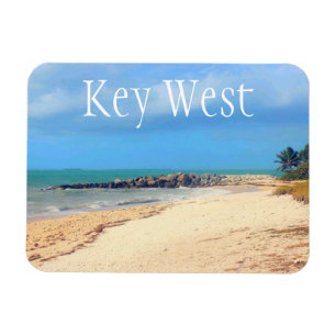 Key West Beach, Fort Zachary Taylor State Park Magnet