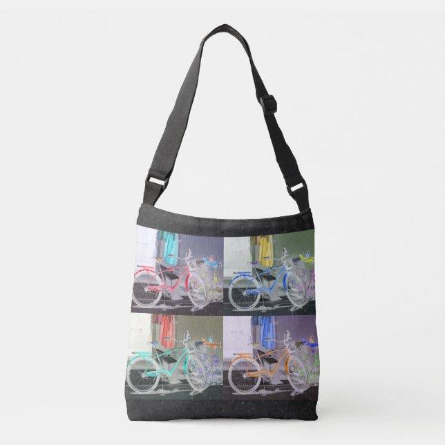 Key West Bicycle Crossbody Bag (Front)