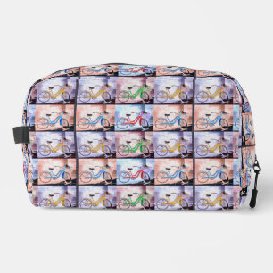 Key West Bicycle Pattern Print Cut Sew Bag