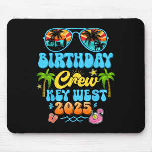 Key West Birthday Crew Vacation Cruise 2025 Summer Mouse Mat