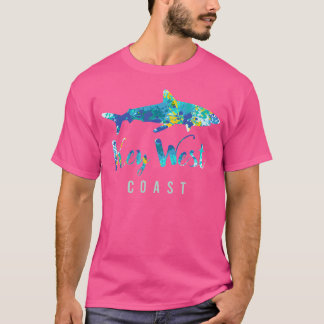 Key-West Coast Shark Sunshine-State Diving Diver T-Shirt