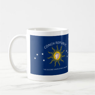 KEY WEST - CONCH REPUBLIC, FL COFFEE MUG