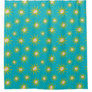 Key West Conch Republic Sun Summer Shower Curtain