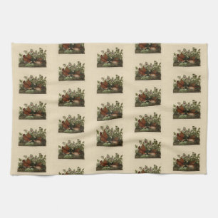 Key-west Dove, Quail-Dove Audubon Birds of America Tea Towel