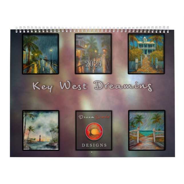 Key West Dreaming 2024 - Calendar (Cover)