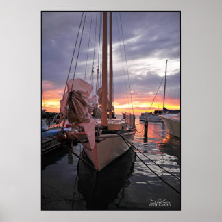 Key West Drems at sea Poster