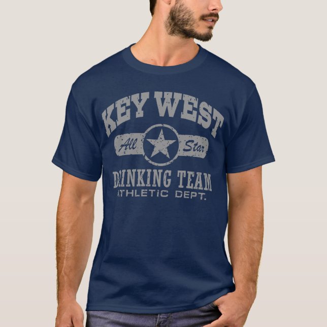 Key West Drinking Team T-Shirt (Front)
