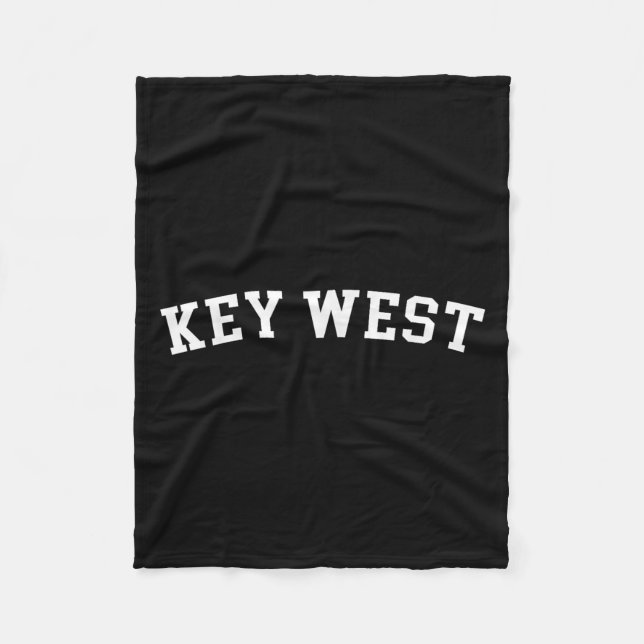 Key West  Fleece Blanket (Front)