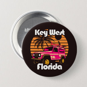Key West Florida 7.5 Cm Round Badge