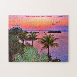 Key West Florida.Christmas Greetings Jigsaw Puzzle