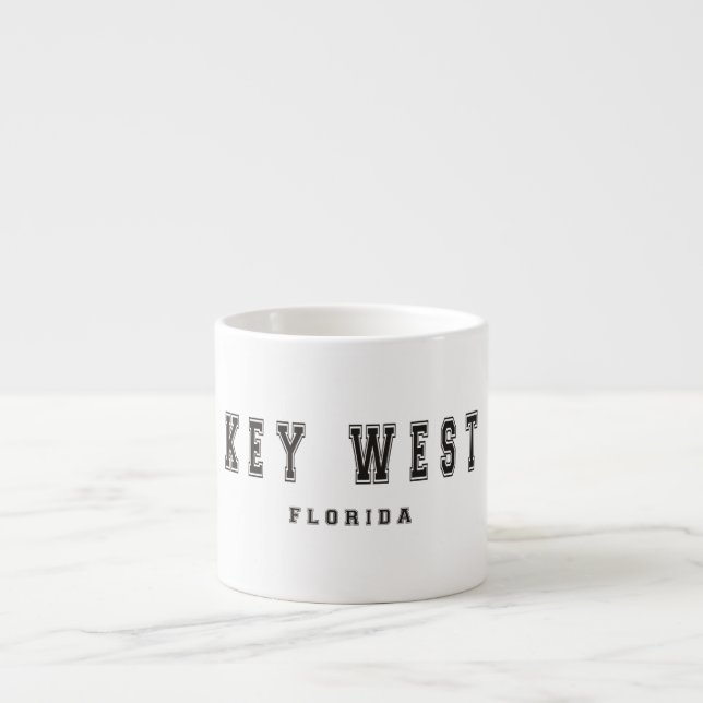 Key West Florida Espresso Cup (Front)