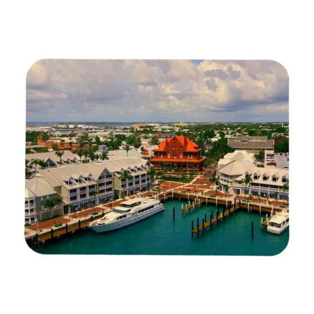 Key West, Florida flexible photo Magnet (Horizontal)