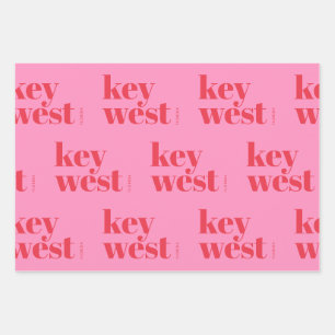Key West Florida gift wrapping supply Paper Sheet