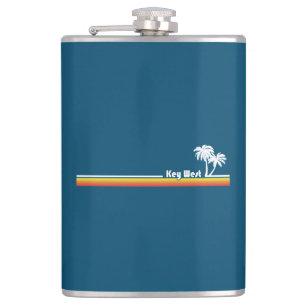 Key West, Florida Hip Flask
