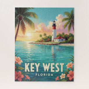 Key West Florida Island Travel Jigsaw Puzzle