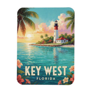 Key West Florida Island Travel Magnet