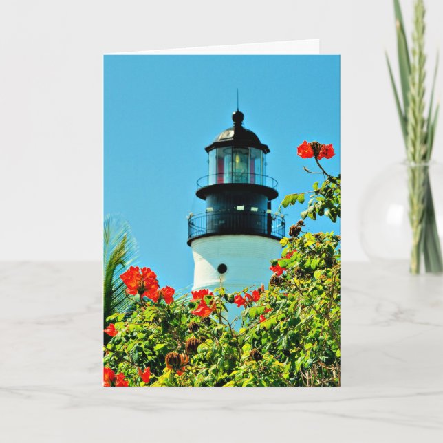 Key West, Florida Lighthouse Card (Front)