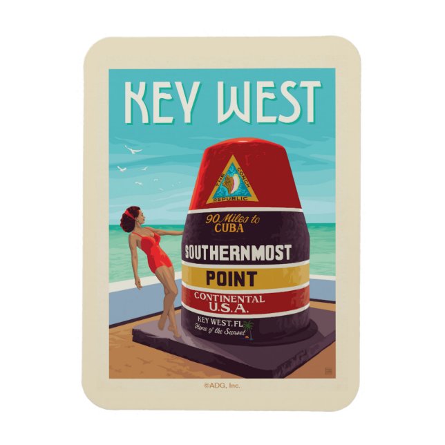 Key West | Florida Magnet (Vertical)