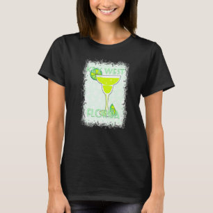 Key West Florida Margarita Cocktail With Lime T-Shirt