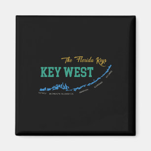 Key West Florida Miami Vibes Beach Sunshine State Magnet