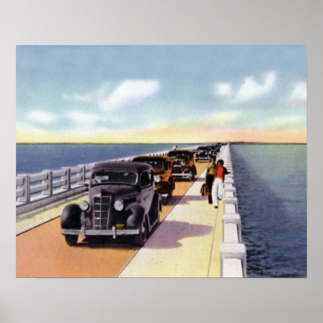 Key West Florida Overseas Highway Poster (Front)