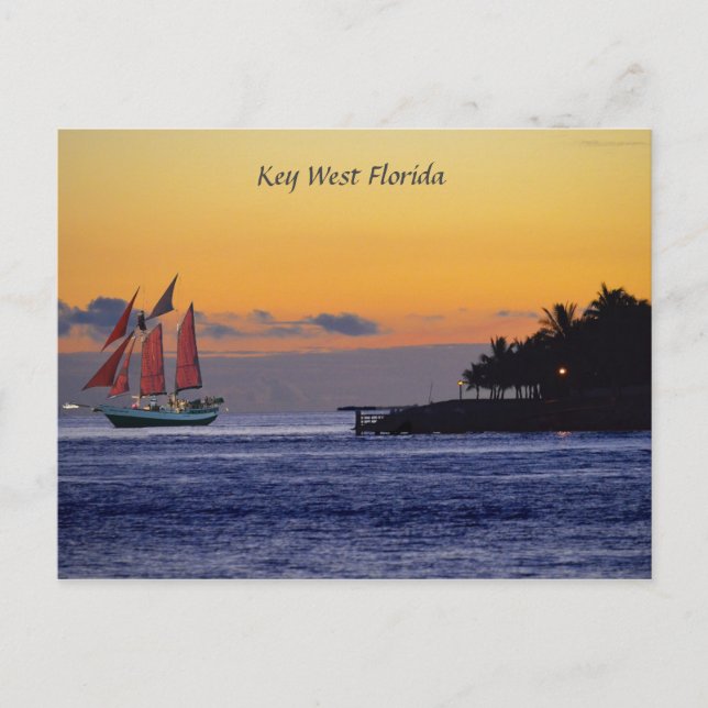 Key West Florida Postcard (Front)