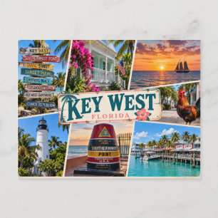 Key West Florida Postcard
