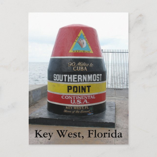 Key West, Florida Postcard (Front)