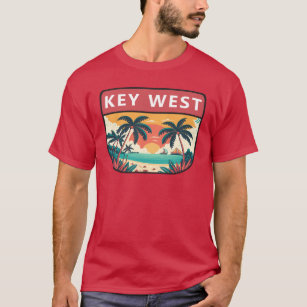 Key West Florida Retro Emblem T-Shirt