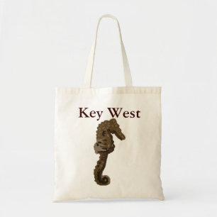 Key West Florida Seahorse Tote Bag