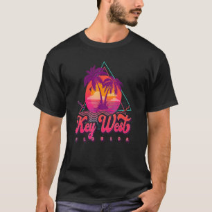 KEY WEST FLORIDA Spring Break Vacation Retro 80s S T-Shirt