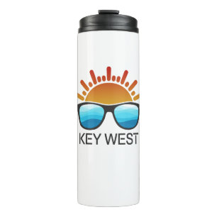 Key West Florida Sunglasses Thermal Tumbler