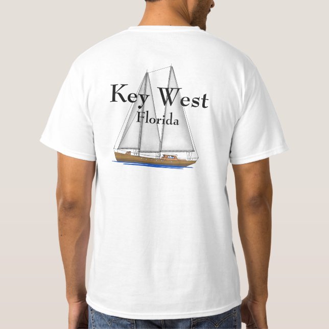 Key West Florida T-Shirt (Back)