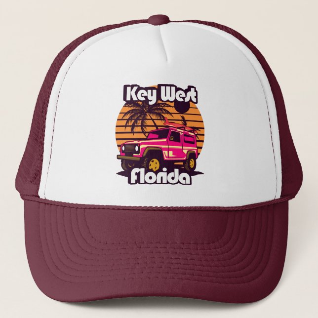 Key West Florida Trucker Hat (Front)