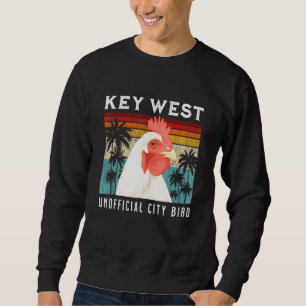 Key West Florida Unofficial City Bird Souvenir Sweatshirt