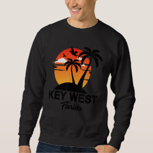 Key West Florida Vacation Beach Tropical Family Gr Sweatshirt