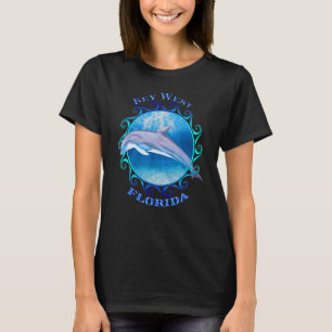 Key West Florida Vacation Souvenir Dolphin T-Shirt